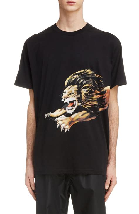 givenchy lion t shirt|Givenchy eagle t shirt.